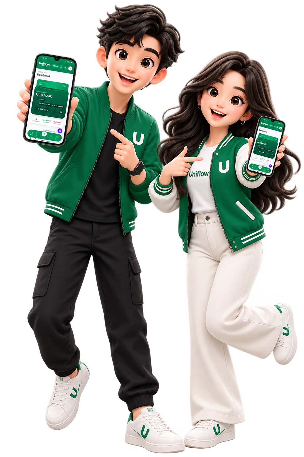 UniFlow Animated Character